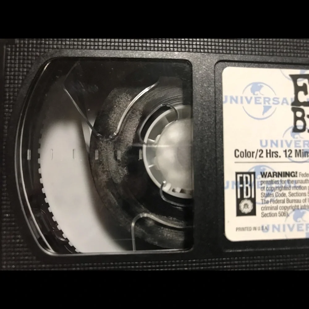 VTG Erin Brockovich VHS 2000 UNTESTED
